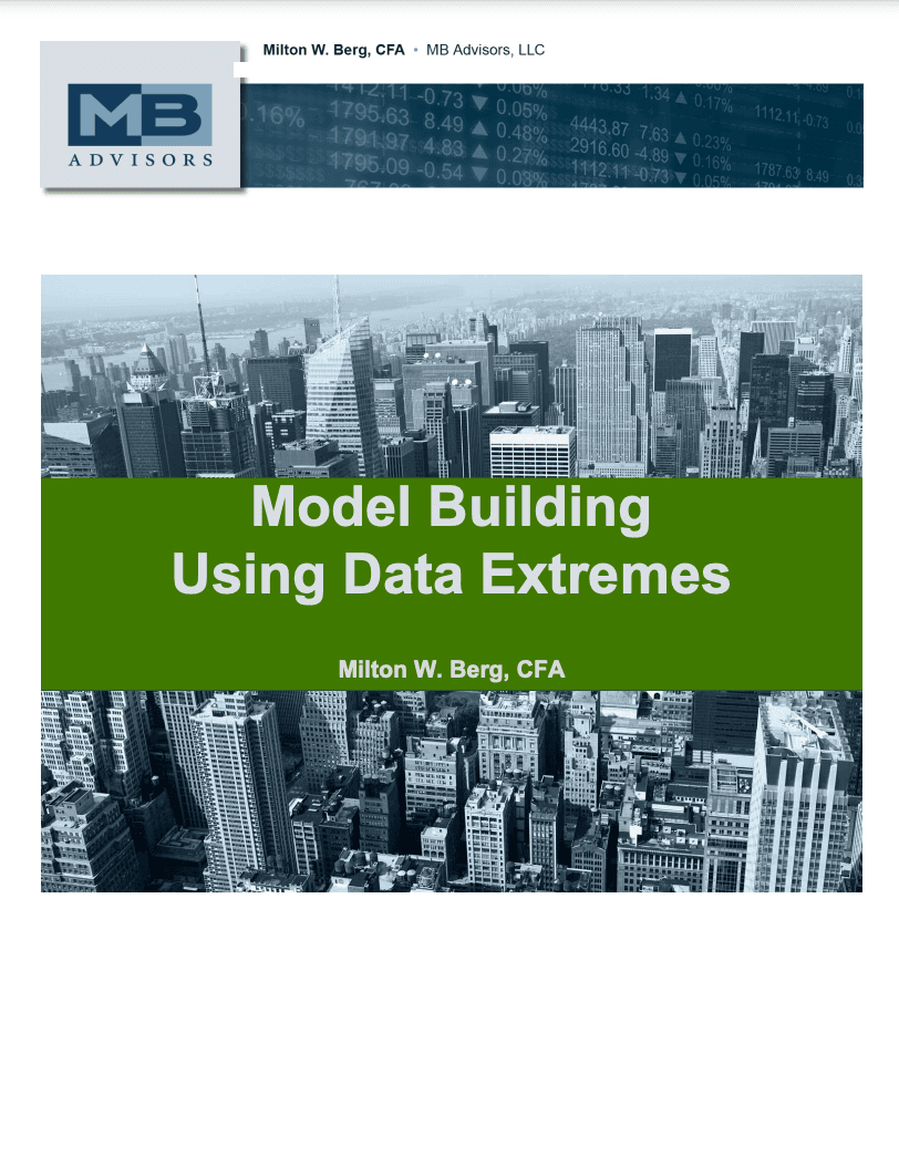 Model Building Using Data Extremes — report cover